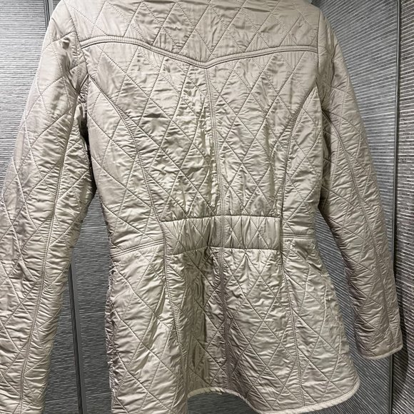 Barbour Cavalry Polarquilt in Doeskin/Brown - Picture 5 of 5